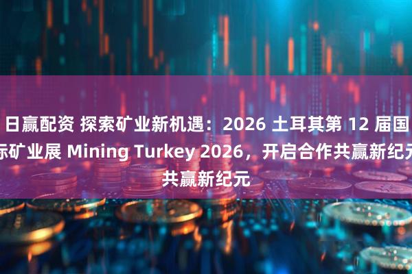 日赢配资 探索矿业新机遇：2026 土耳其第 12 届国际矿业展 Mining Turkey 2026，开启合作共赢新纪元